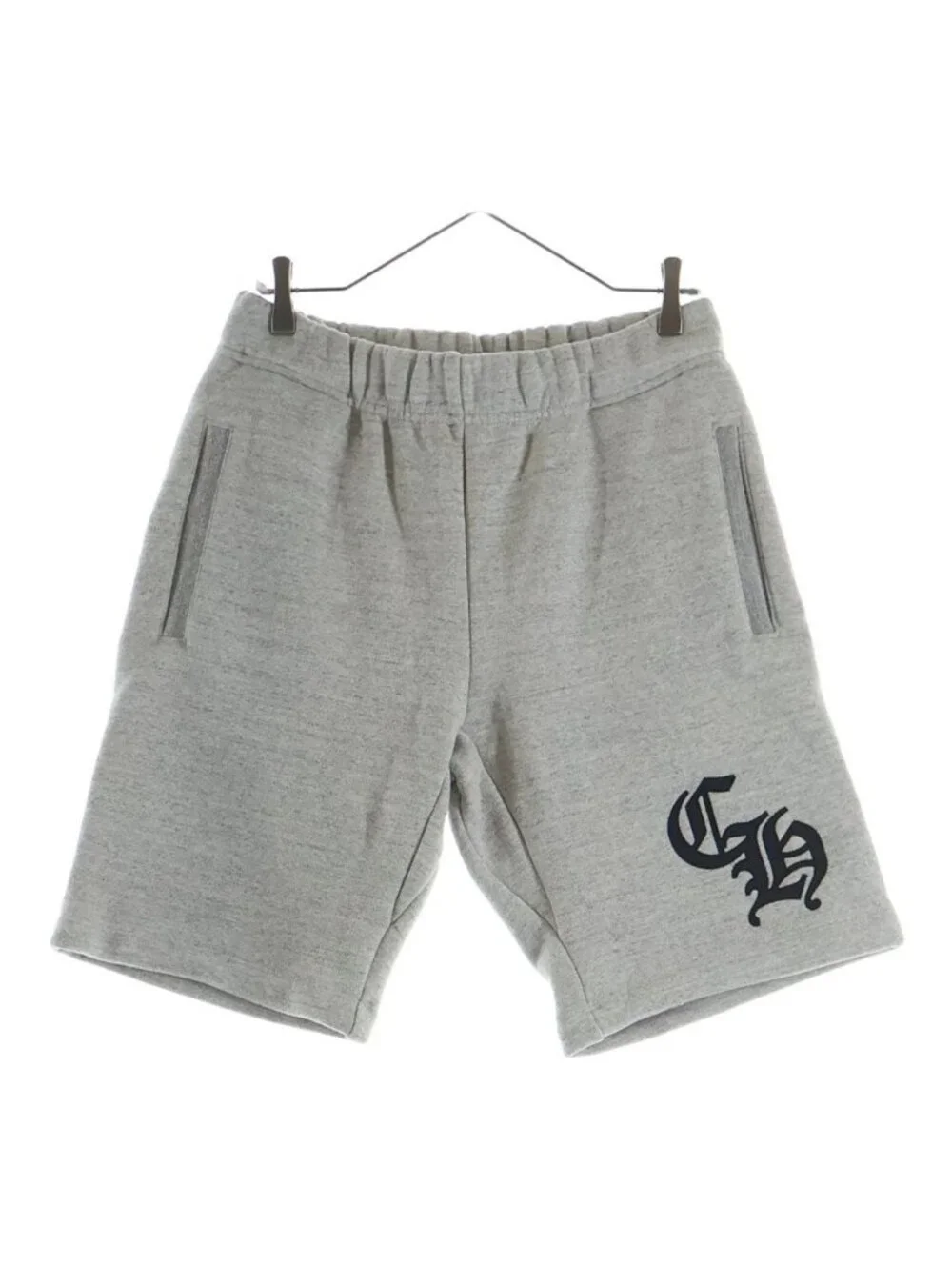 Chrome Hearts Not CH Applique Embroidery Sweatshirt Shorts Not CH Gray